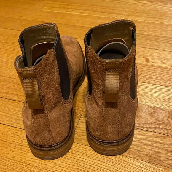 Clark Chelsea Boots - Tan Suede - Size 8 Mens - Picture 4 of 4